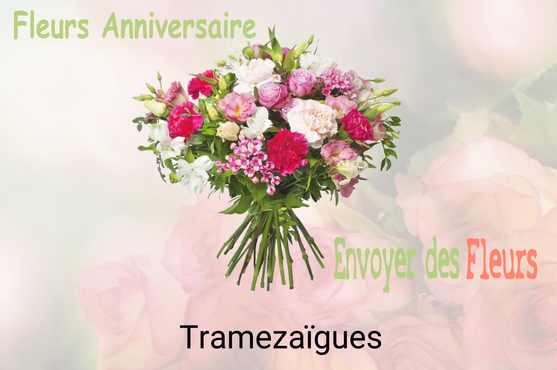Bouquet de fleurs d’anniversaire livré à Tramezaïgues